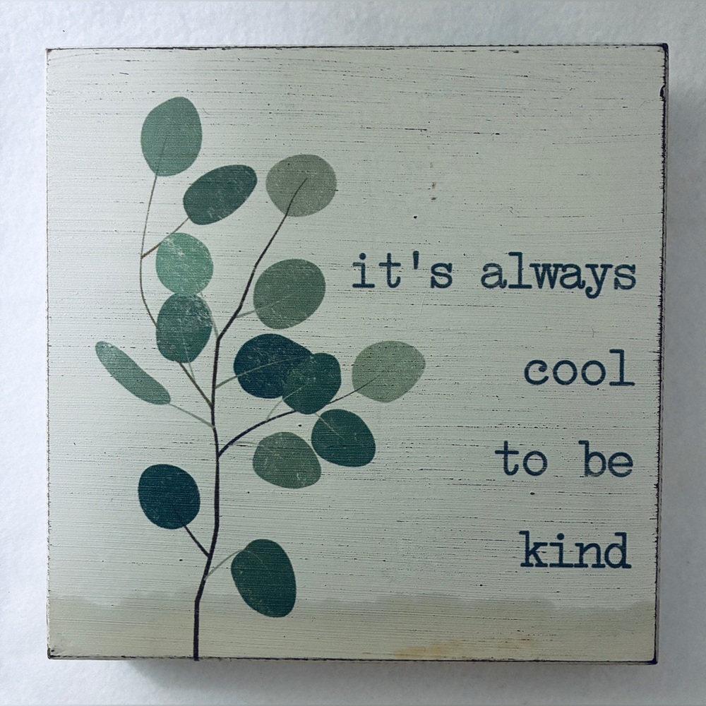Inspirational Green and White Wall Art